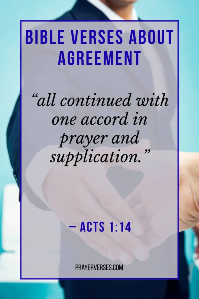 Examples of Prayer of Agreement in the Bible