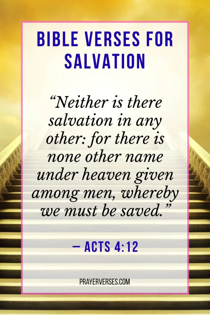 Powerful Scriptures on Salvation and Repentance