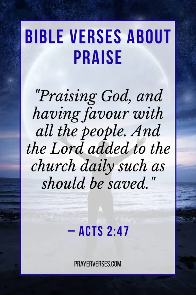 Prayers on Praise Inspired by Verses