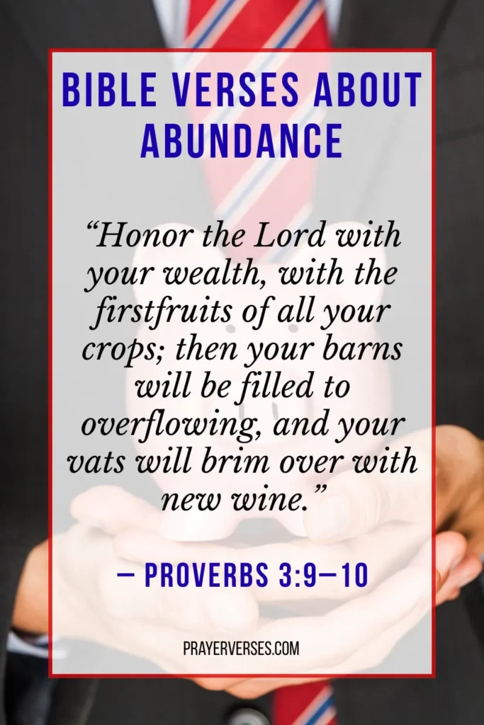 What Is the Law of Abundance in the Bible