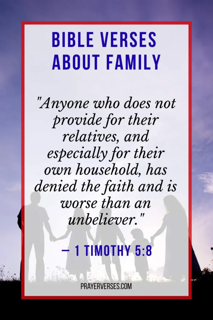 Bible Verses About Family Strength for Difficult Times