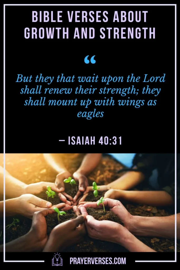 Bible Verses About Growth and Strength