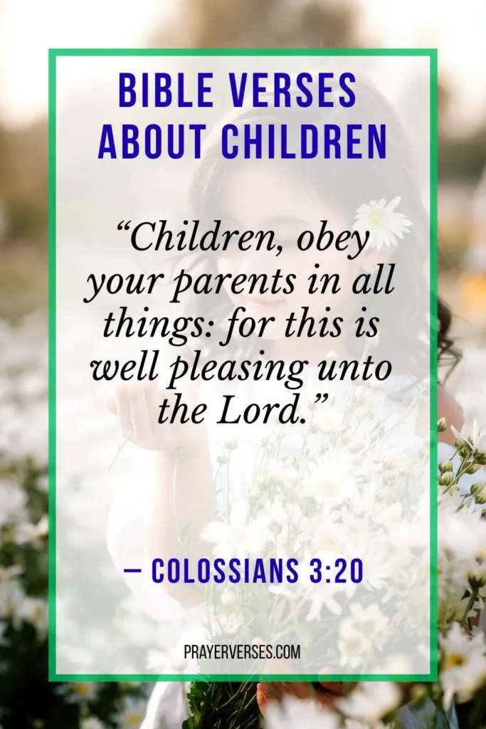 Bible Verses for Parents From a Child’s Perspective