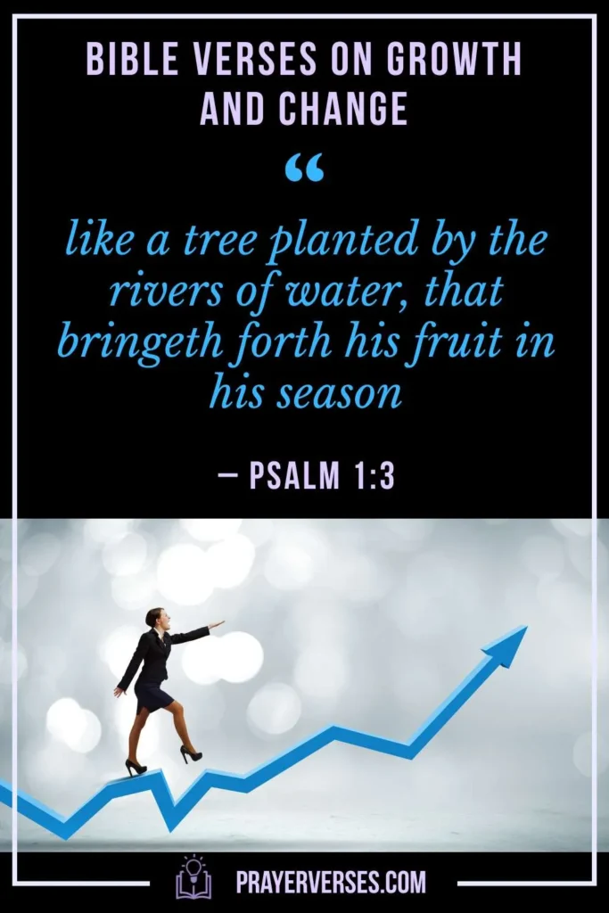 Bible Verses on Growth and Change