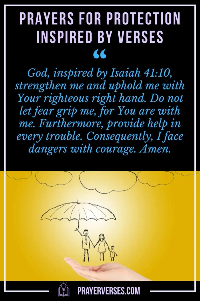 Prayers for Protection Inspired by Verses