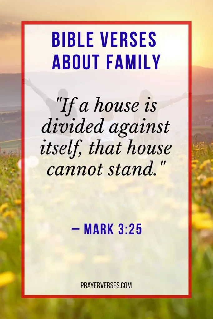Short Bible Verse About Family to Keep in Your Heart