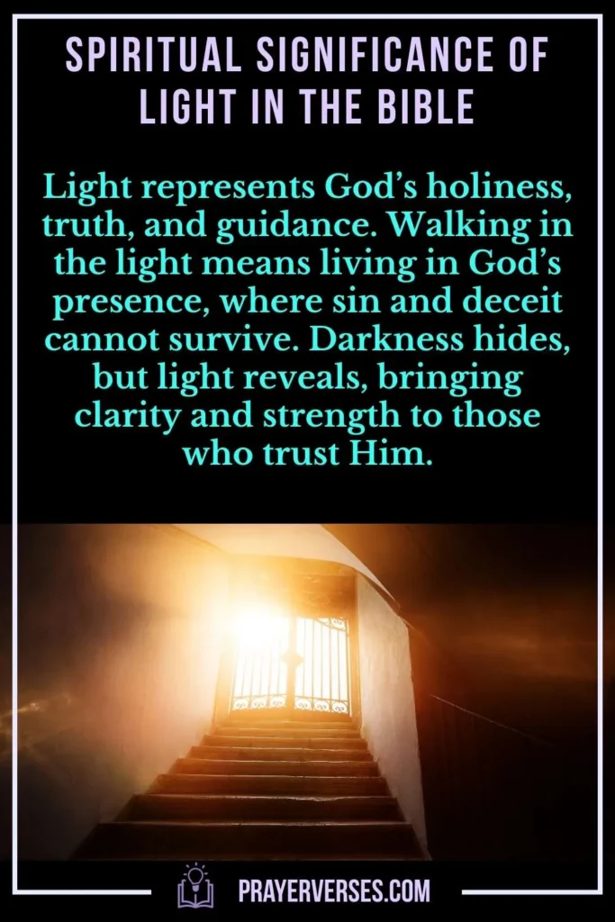 Spiritual Significance of Light in the Bible