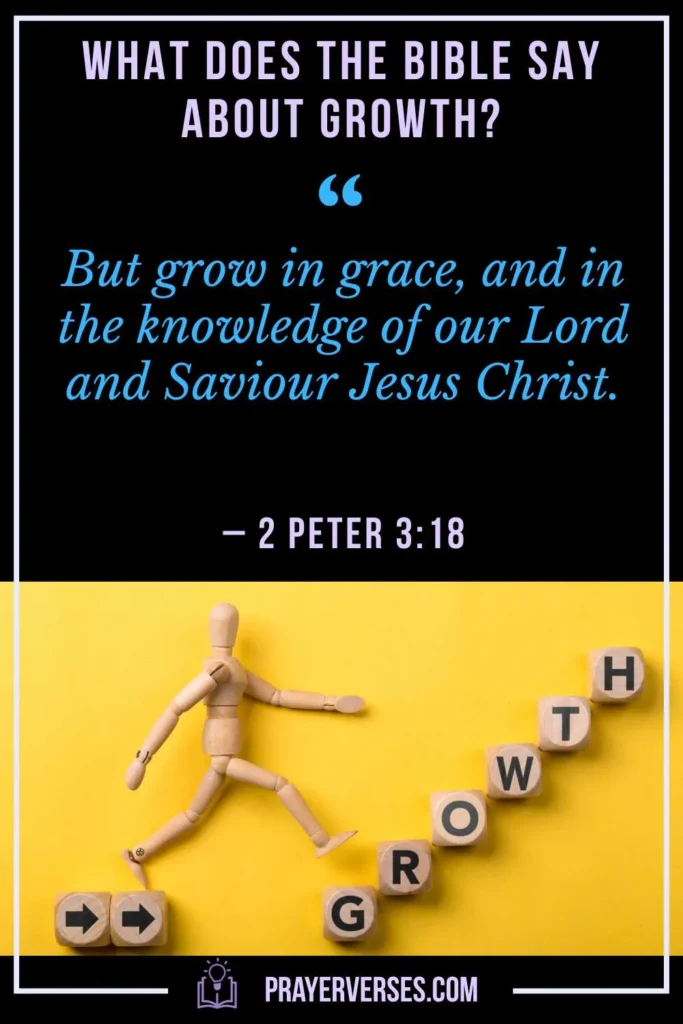What Does the Bible Say About Growth