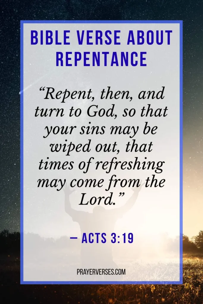What Does the Bible Say About Repentance