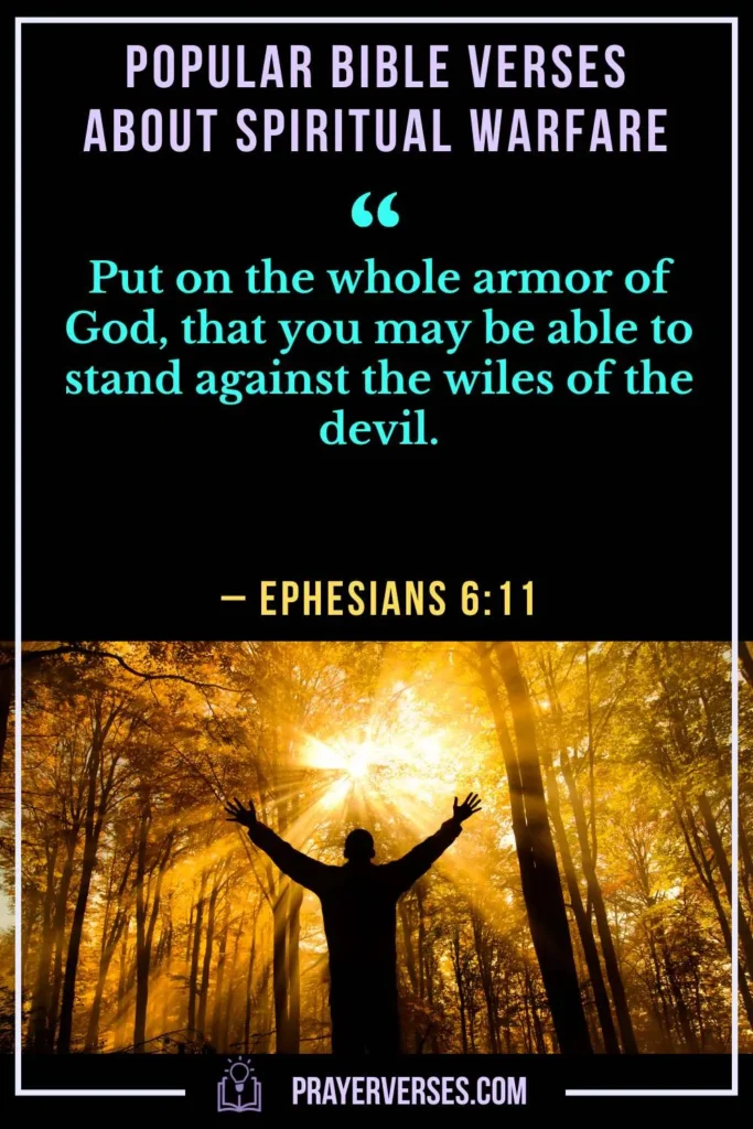 Most Popular Bible Verses About Spiritual Warfare